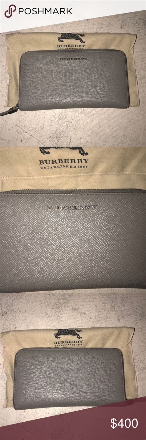 burberry grey zipper|burberry women wallets.